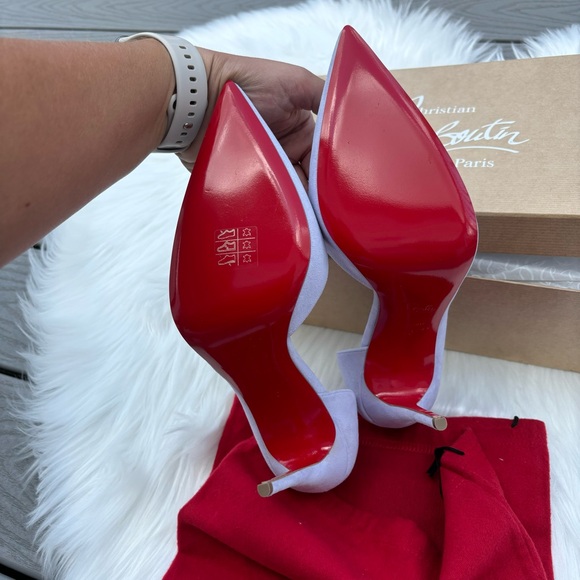 Christian Louboutin Iriza Suede Pumps